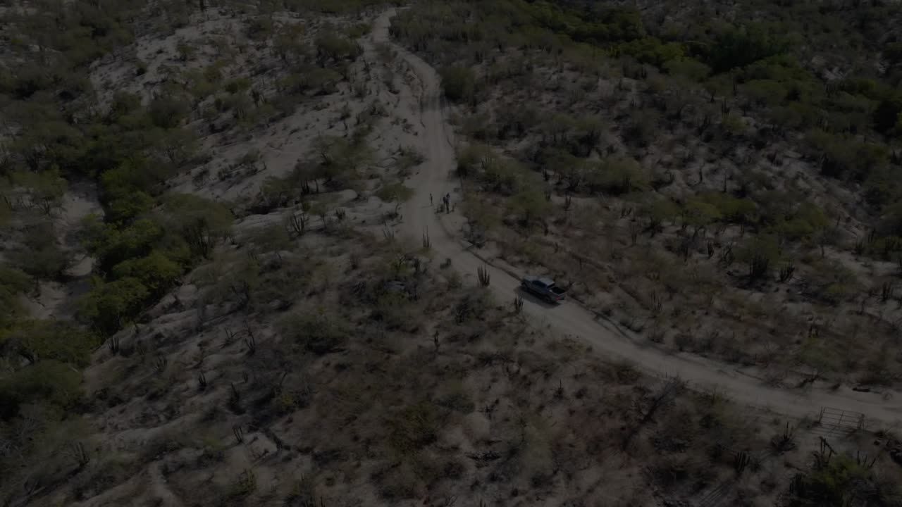 Vista aérea del módulo didáctico El Ciruelito, en la parte alta de la cuenca de La Paz